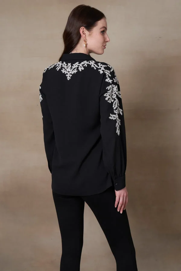 RANNA GILL Aisa Blouse Black Store