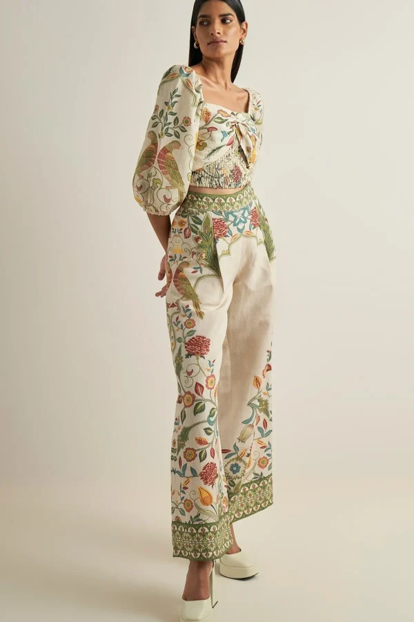 RANNA GILL Alena Pants Multicolor Outlet
