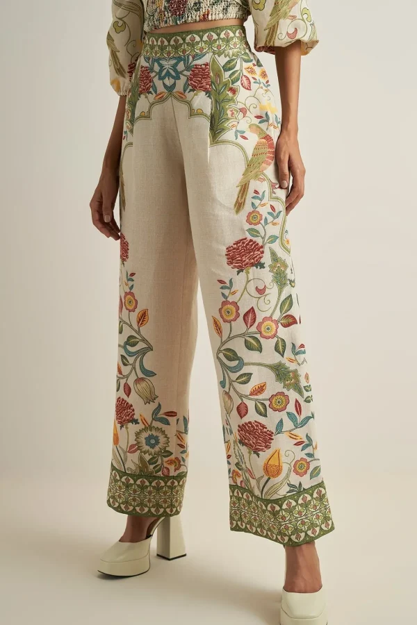 RANNA GILL Alena Pants Multicolor Outlet