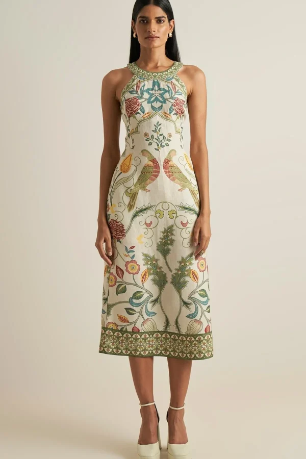 RANNA GILL Ally Dress Multicolor Clearance