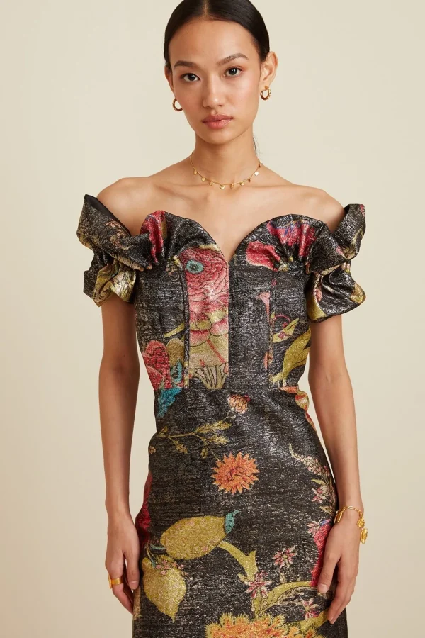 RANNA GILL Amelia Dress Multicolor Discount