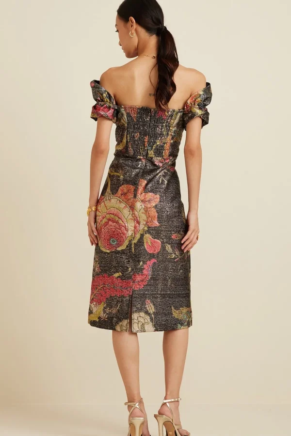 RANNA GILL Amelia Dress Multicolor Discount