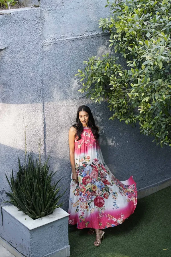 RANNA GILL Amella Dress Ivory Hot