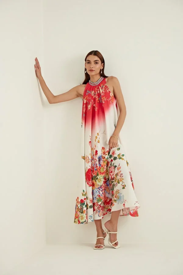 RANNA GILL Amella Dress Ivory Hot