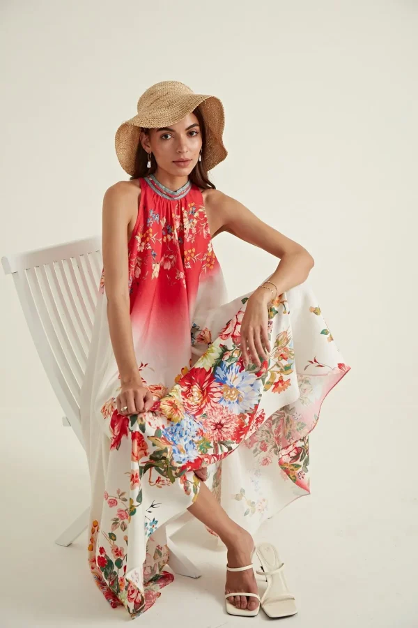 RANNA GILL Amella Dress Ivory Hot