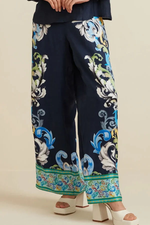 RANNA GILL Aubery Matching Set Navy Clearance
