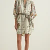 RANNA GILL Ava Dress Tile Bloom New