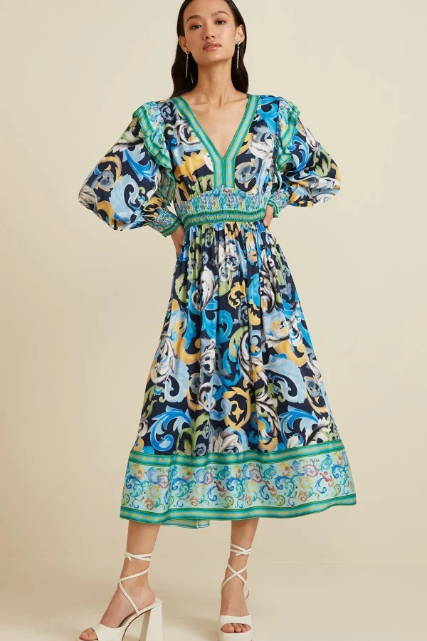 RANNA GILL Beatrice Dress Multicolor Best Sale