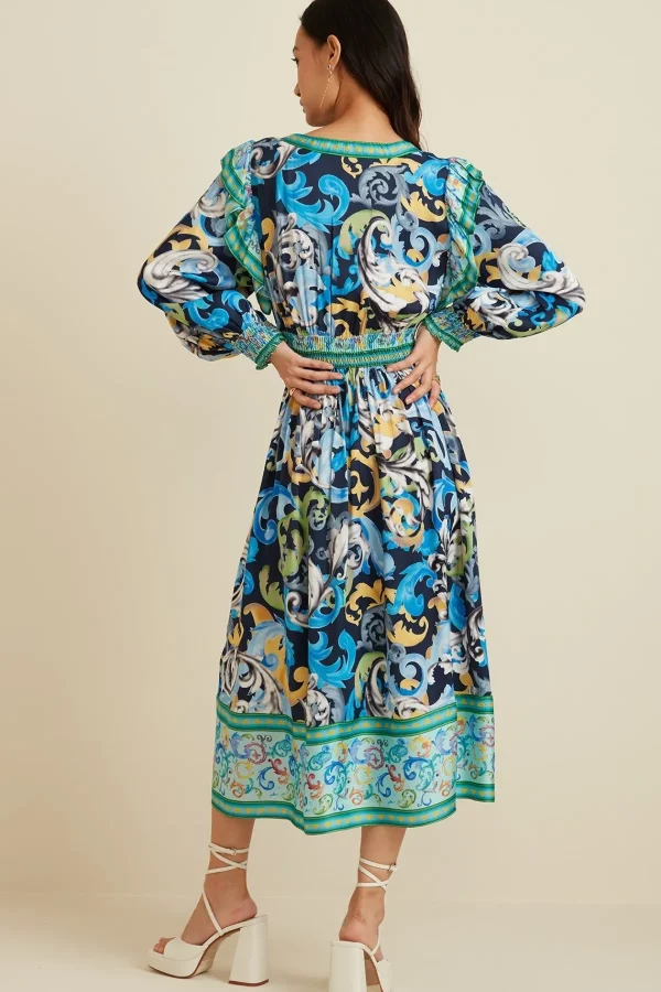 RANNA GILL Beatrice Dress Multicolor Best Sale