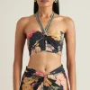 RANNA GILL Betsy Bustier Tile Bloom Clearance