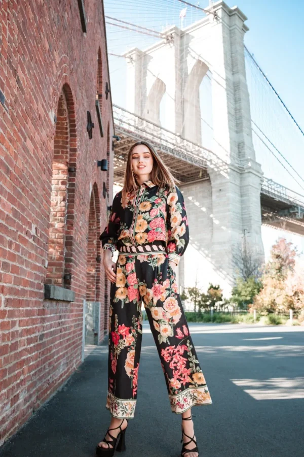 RANNA GILL Betsy Pants Black Sale