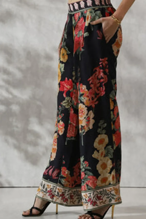 RANNA GILL Betsy Pants Black Sale