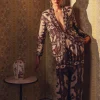 RANNA GILL Blair Jacket Brown New