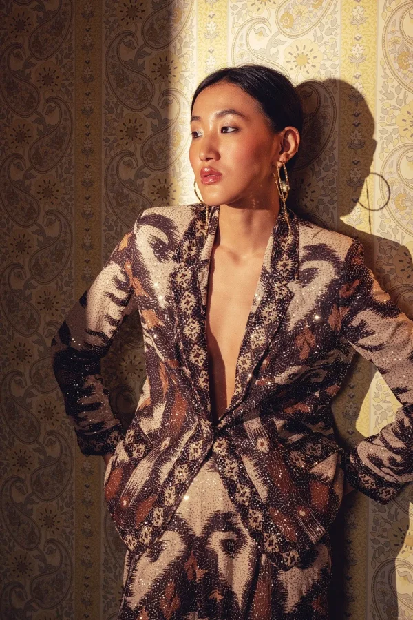 RANNA GILL Blair Jacket Brown Sale