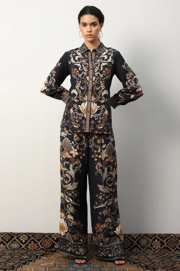 RANNA GILL Celia Blouse Black Cheap