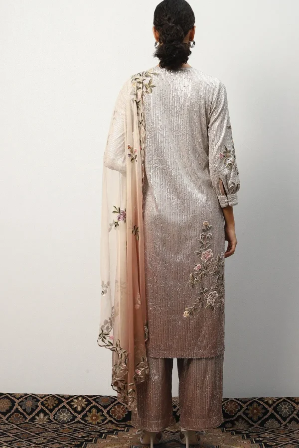 RANNA GILL Cienna Tunic Set Grey Hot