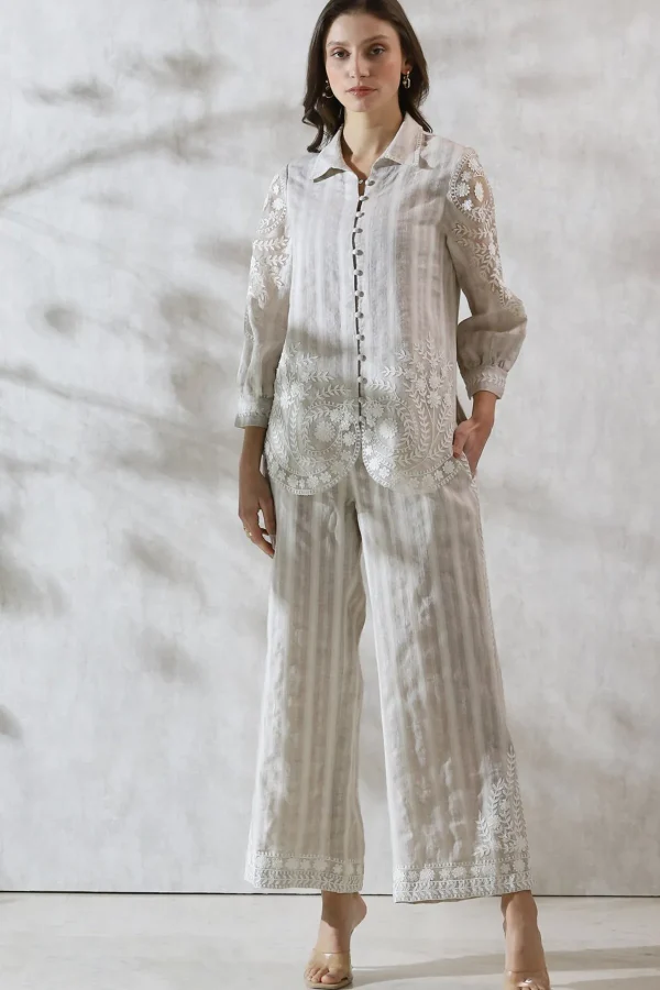 RANNA GILL Darla Matching Set Moon Beam Stripe Hot