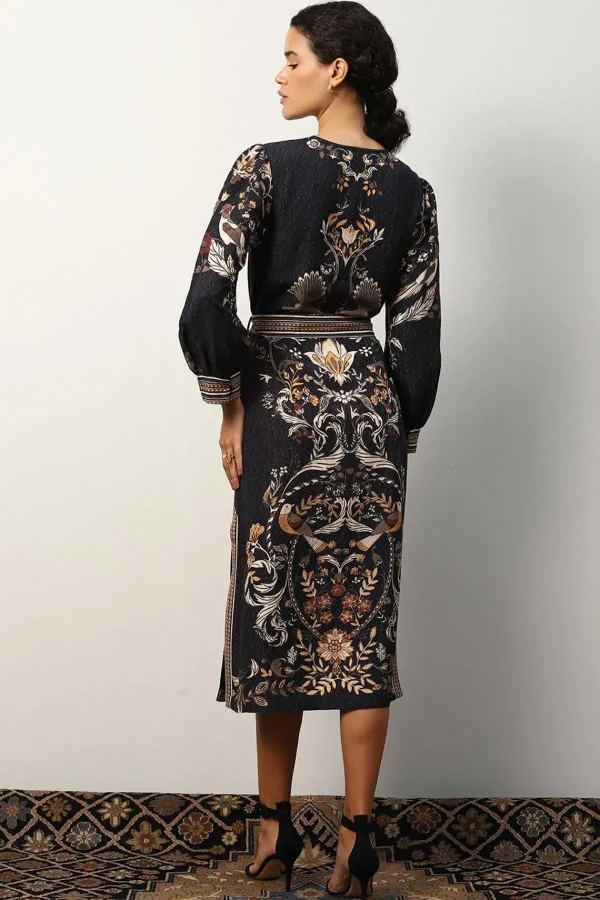 RANNA GILL Darlie Dress Black Shop