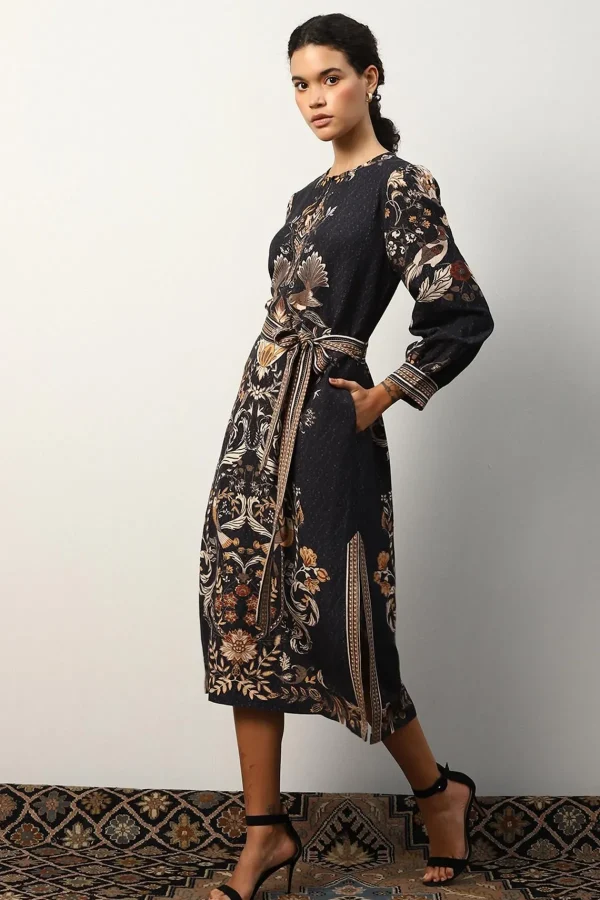 RANNA GILL Darlie Dress Black Shop