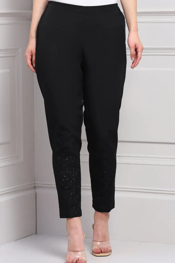 RANNA GILL Diana Pant Black Flash Sale