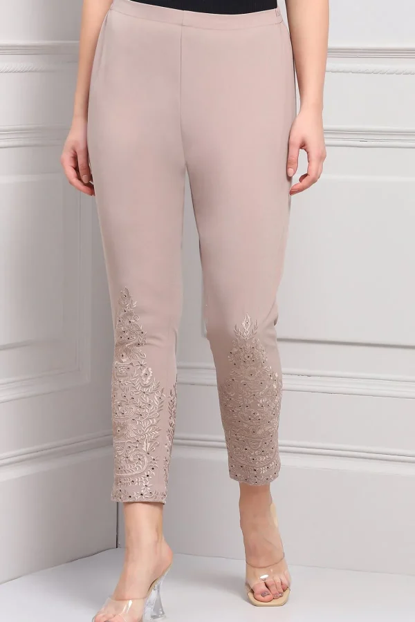 RANNA GILL Diana Pant Dark Beige Store