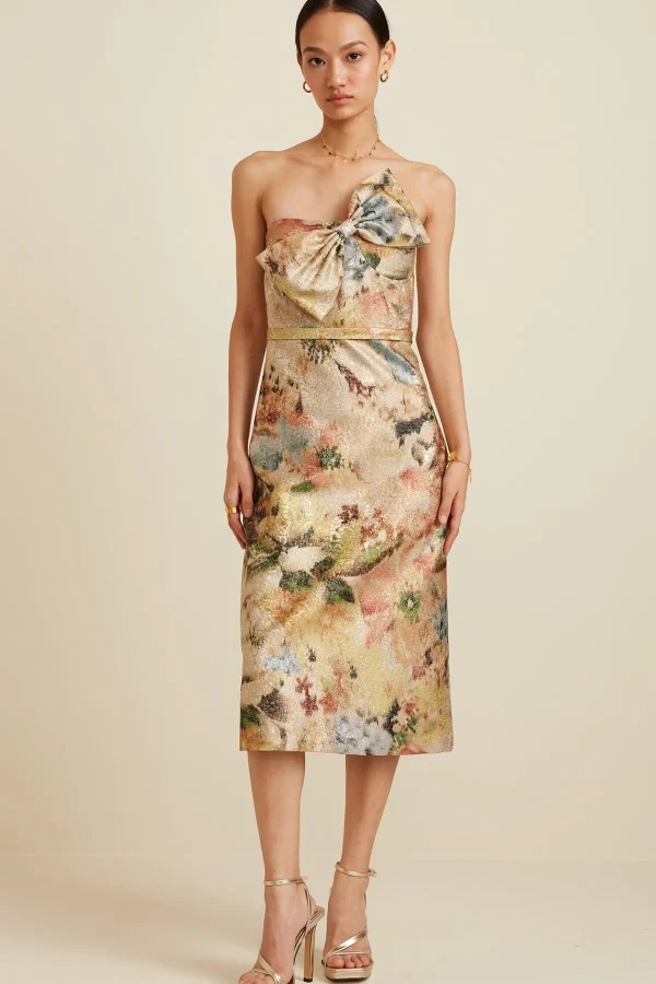 RANNA GILL Ember Dress Yellow Discount