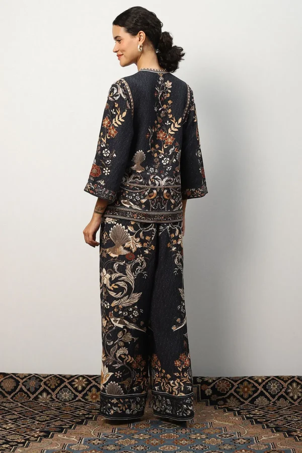 RANNA GILL Erica Blouse Black Sale