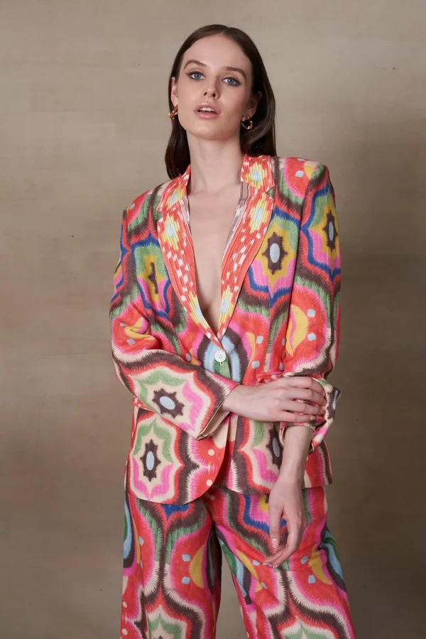 RANNA GILL Faith Jacket Multi Hot