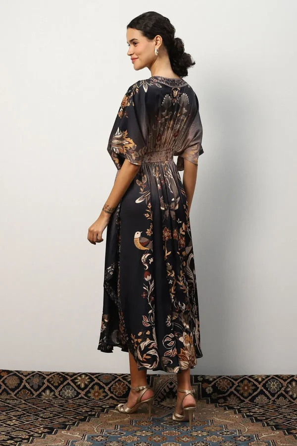 RANNA GILL Fiona Dress Black Best Sale