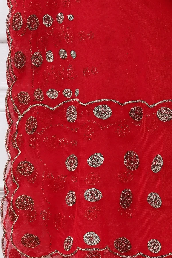RANNA GILL Haniya Tunic Set Red Shop