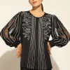 RANNA GILL Hera Blouse Black Shop