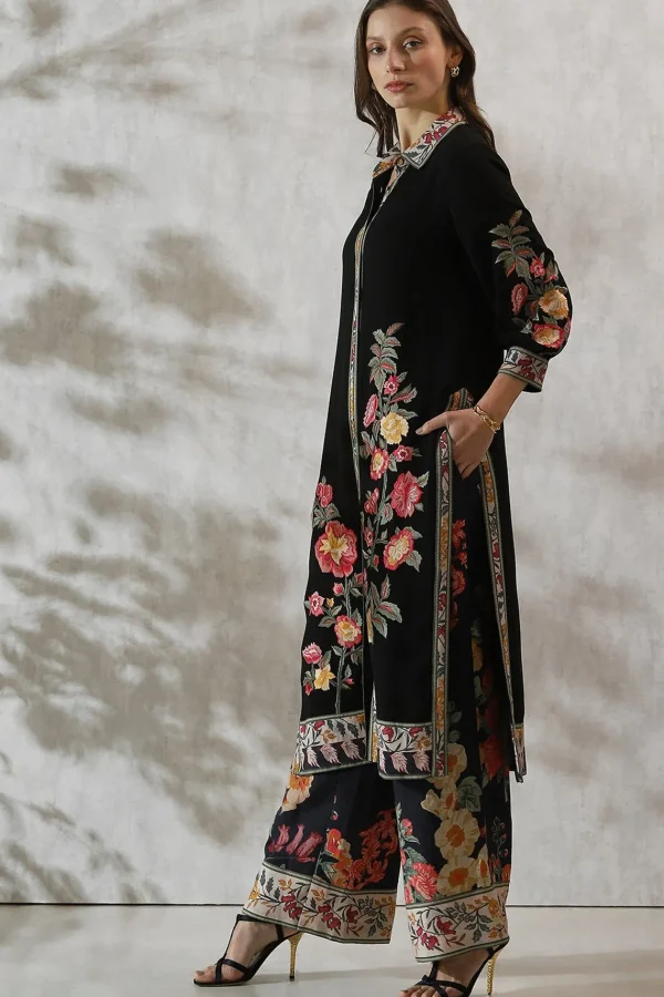 RANNA GILL Hestia Tunic Black Cheap
