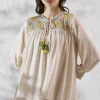 RANNA GILL Indya Blouse Birch Cheap