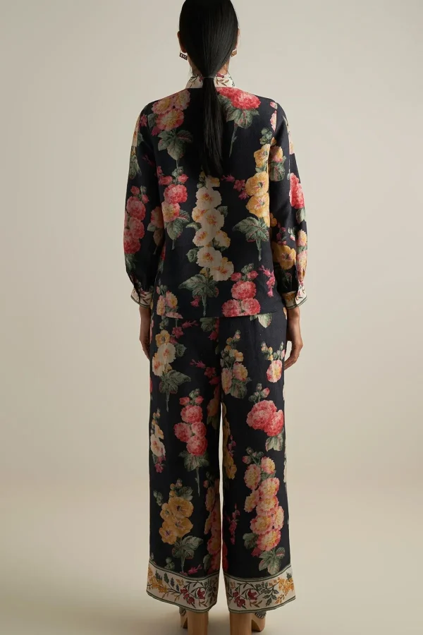 RANNA GILL Janis Matching Set Black Flash Sale