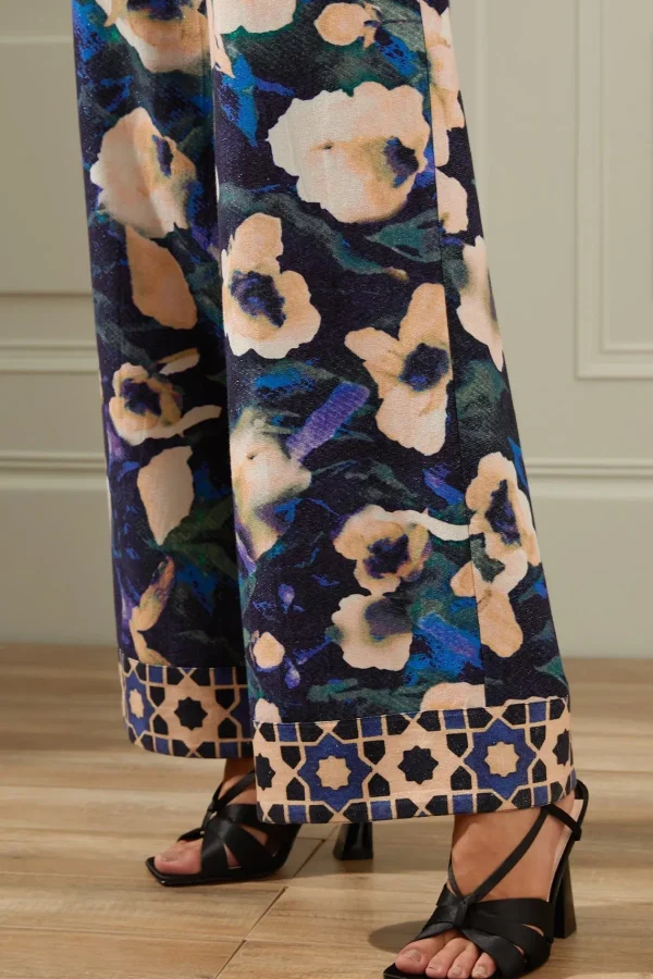 RANNA GILL Joan Pant Blue Fashion