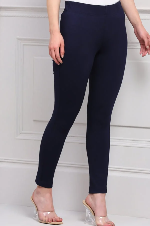 RANNA GILL Judy Pant Navy Fashion
