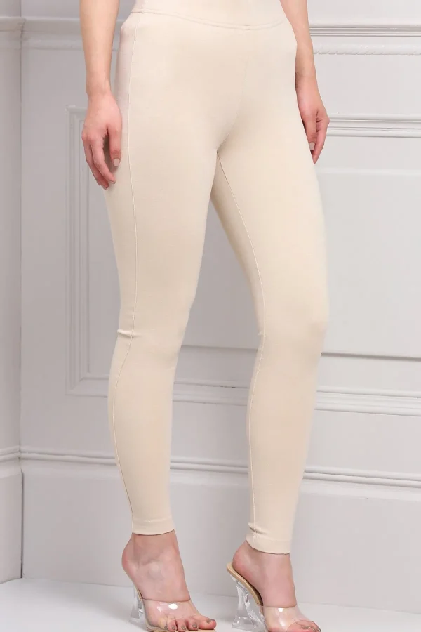 RANNA GILL Judy Pant Beige Grey Shop