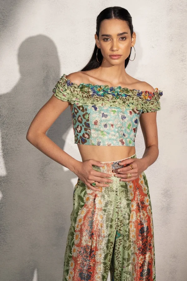 RANNA GILL Kaylee Top Multi Hot