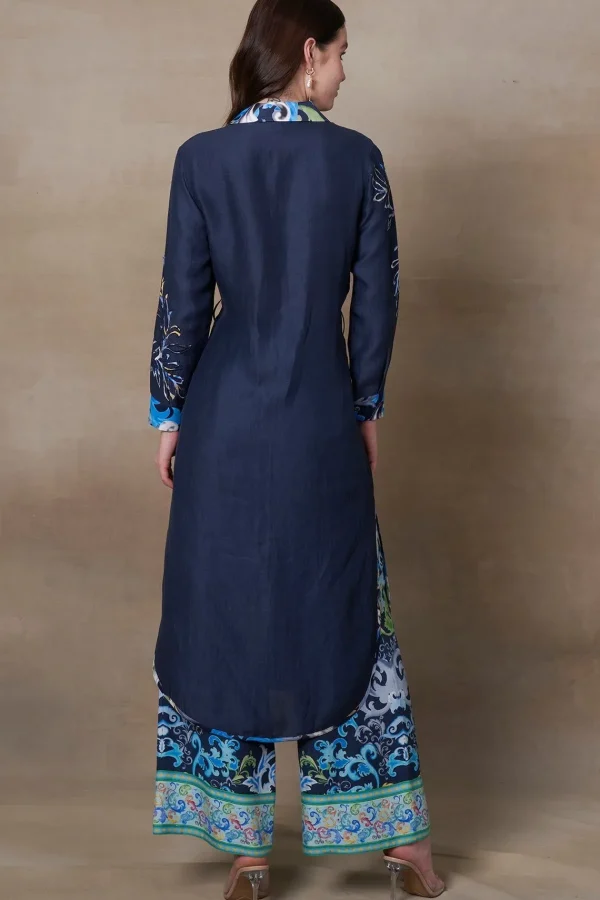 RANNA GILL Kinsley Tunic Set Navy Store