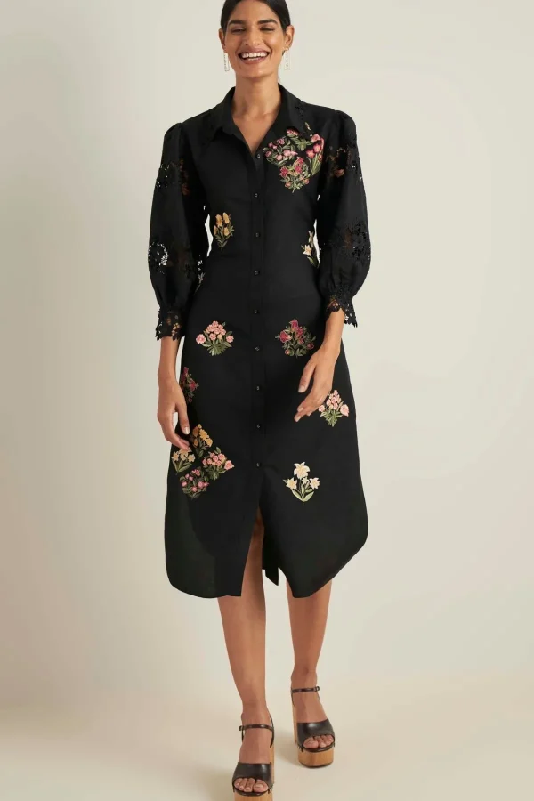 RANNA GILL Lilth Dress Black Fashion
