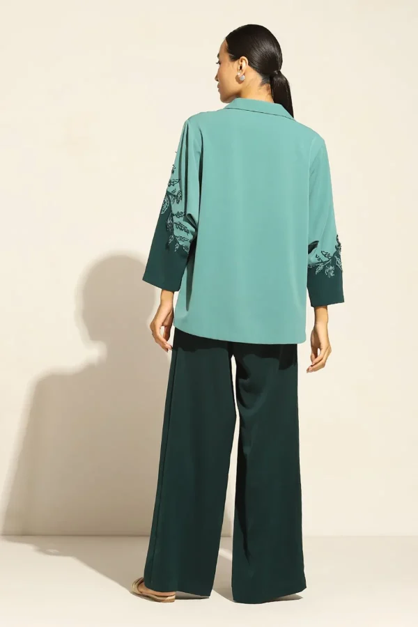 RANNA GILL Lucia Matching Set Teal Forest Fashion