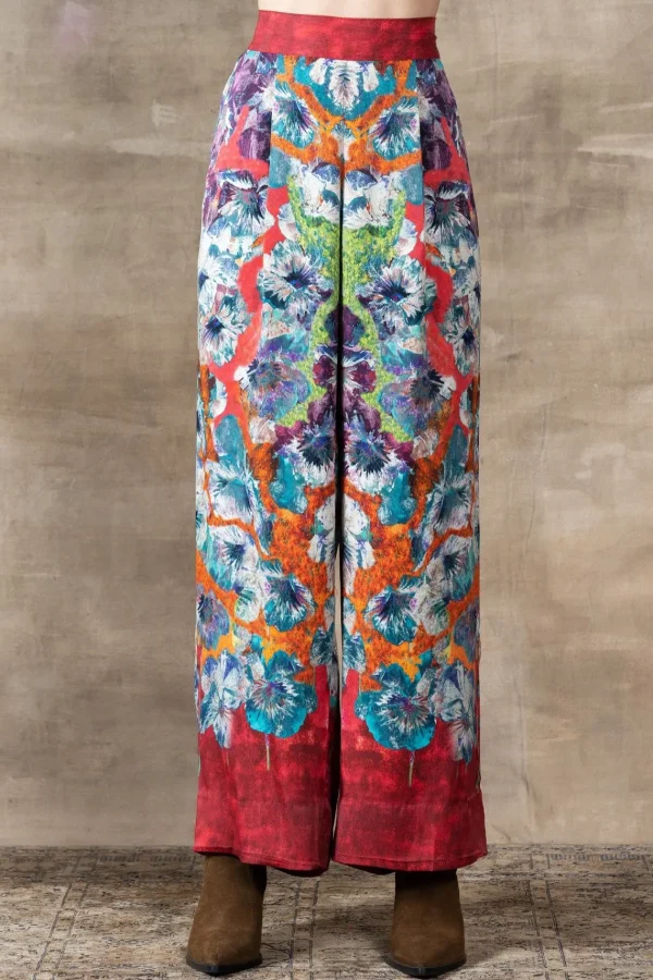RANNA GILL Lucy Pant Red Clearance
