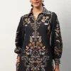 RANNA GILL Mariana Tunic Set Black Outlet