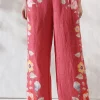 RANNA GILL Marie Pant Coral Clearance