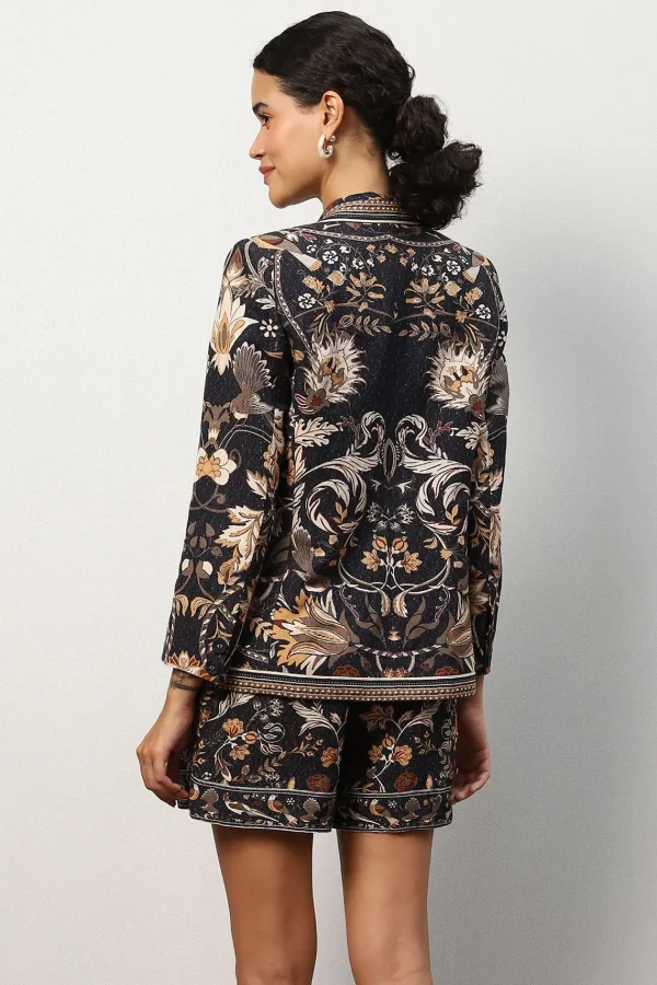 RANNA GILL Mian Shorts Black Flash Sale