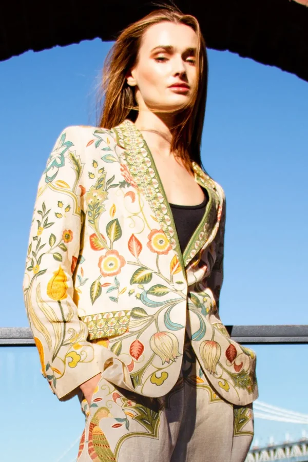 RANNA GILL Misu In Alena Jacket Set Multicolor Cheap