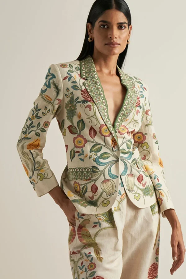 RANNA GILL Misu In Alena Jacket Set Multicolor Cheap