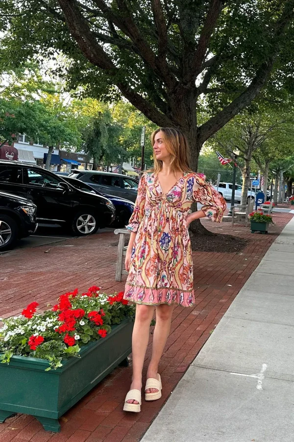RANNA GILL Myra Dress Multi Clearance
