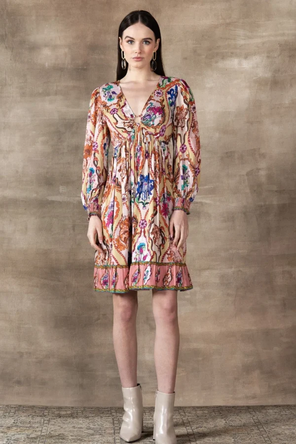 RANNA GILL Myra Dress Multi Clearance