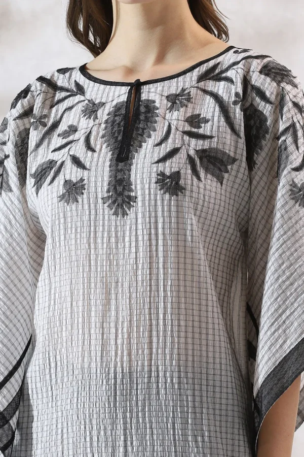 RANNA GILL Nancy Tunic Black & White Outlet